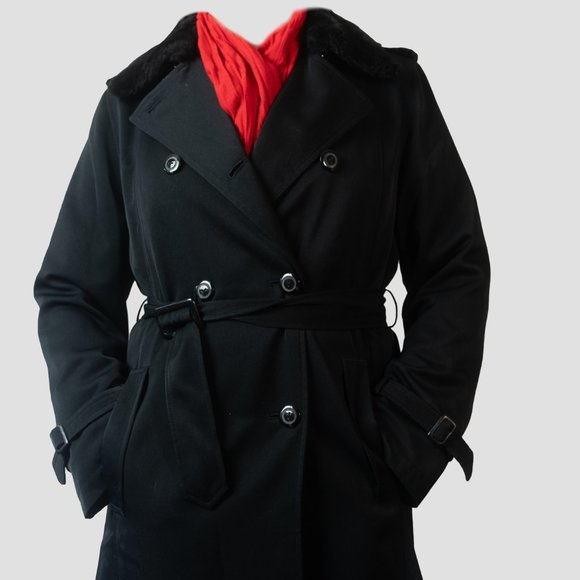 Utex Design Full-Length Trenchcoat with detachable wool liner - Picture 2 of 14